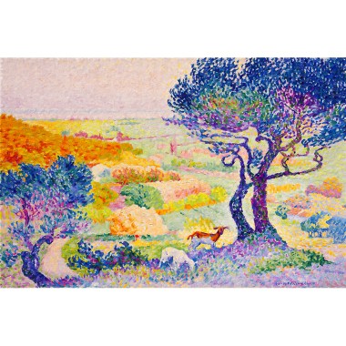 La plaine de bormes Henri Edmond